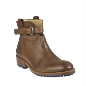 Cotélac soft brown leather riding boots